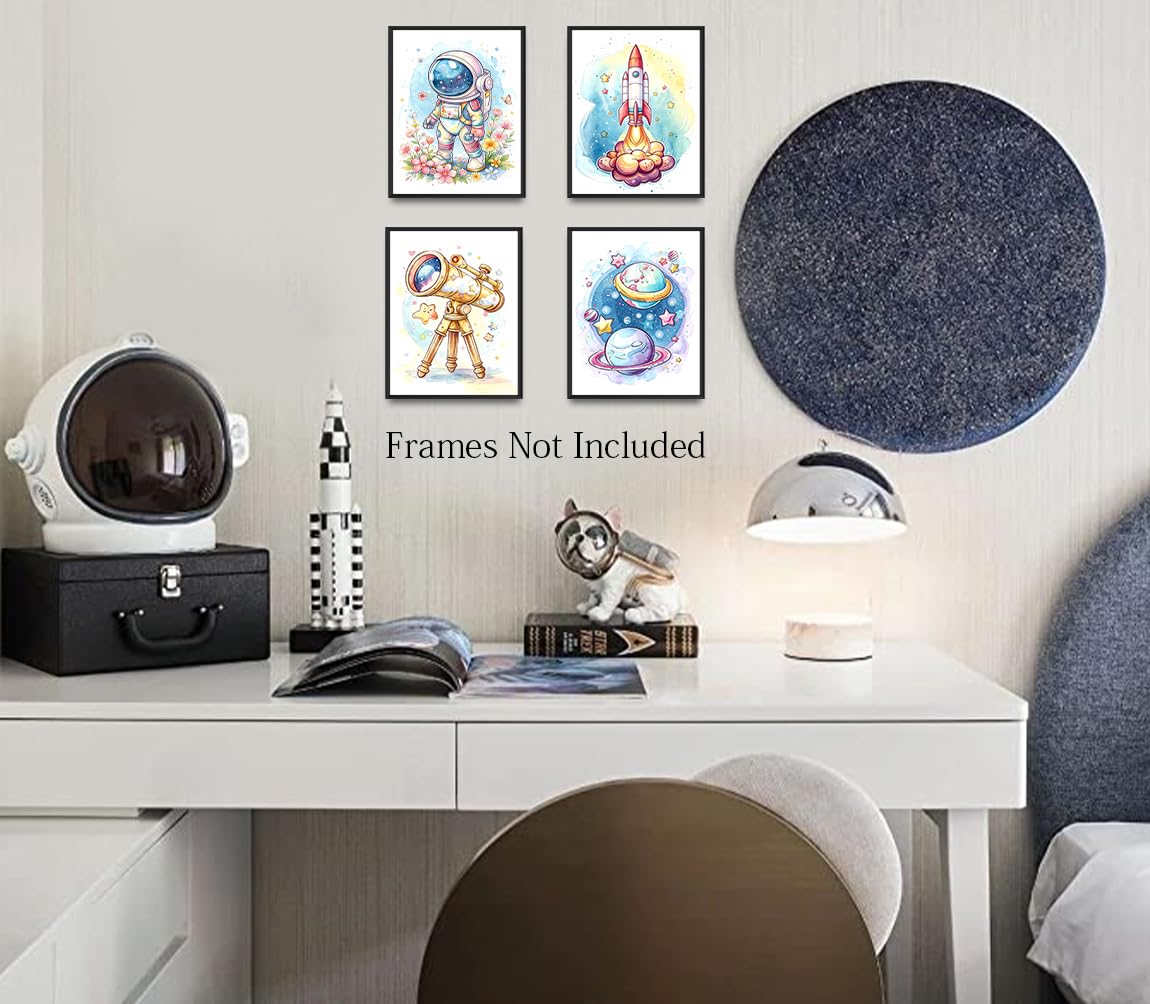 Space Nursery Wall Art for Girls (Space Nursery Wall Art for Girls)