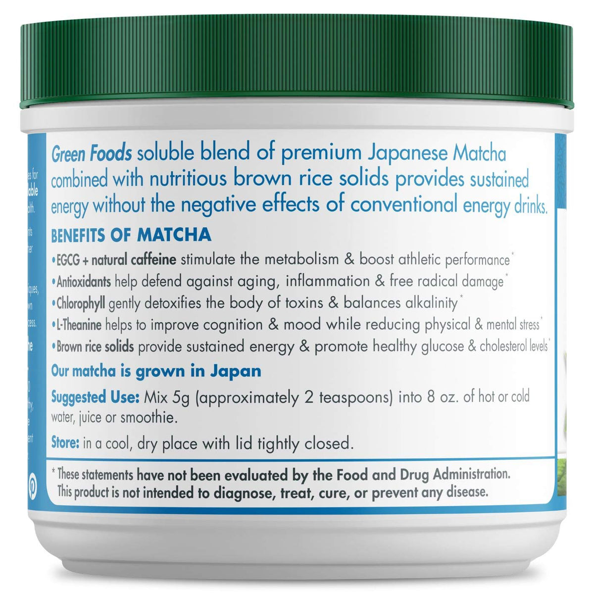 Organic Ceremonial Grade Matcha Green Tea from Japan 5.5oz (5.5 Ounce (Pack of 1))