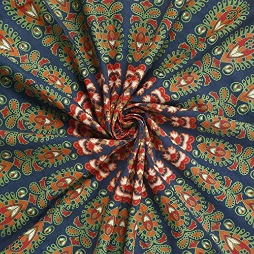 Cotton Evergreen (Evergreen / 90"L x 84"W)