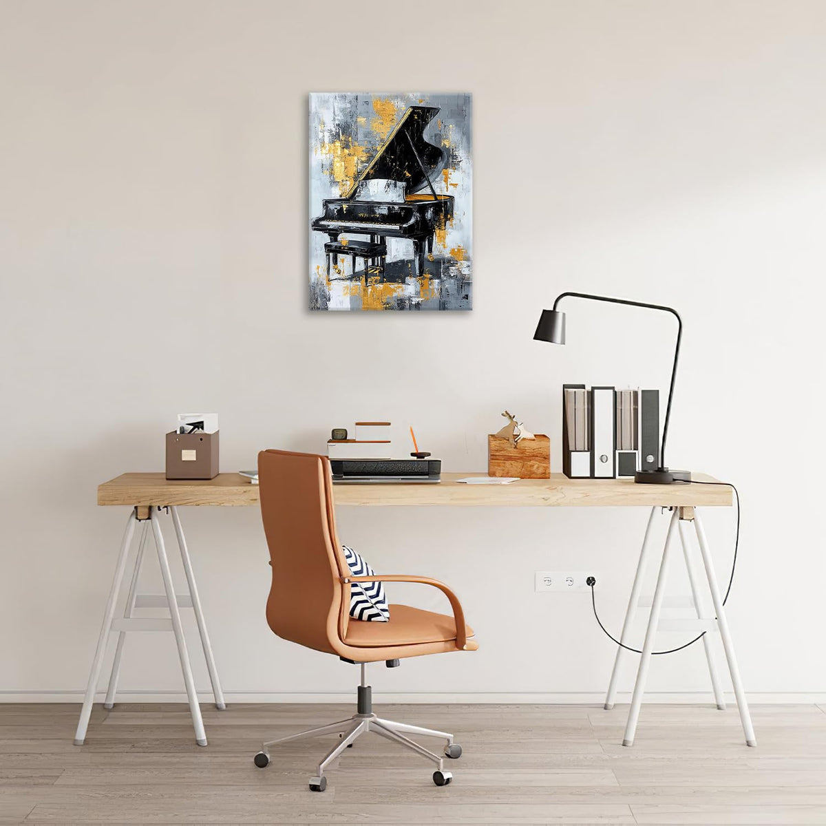 Music Wall Art (20"L x 16"W / Piano)