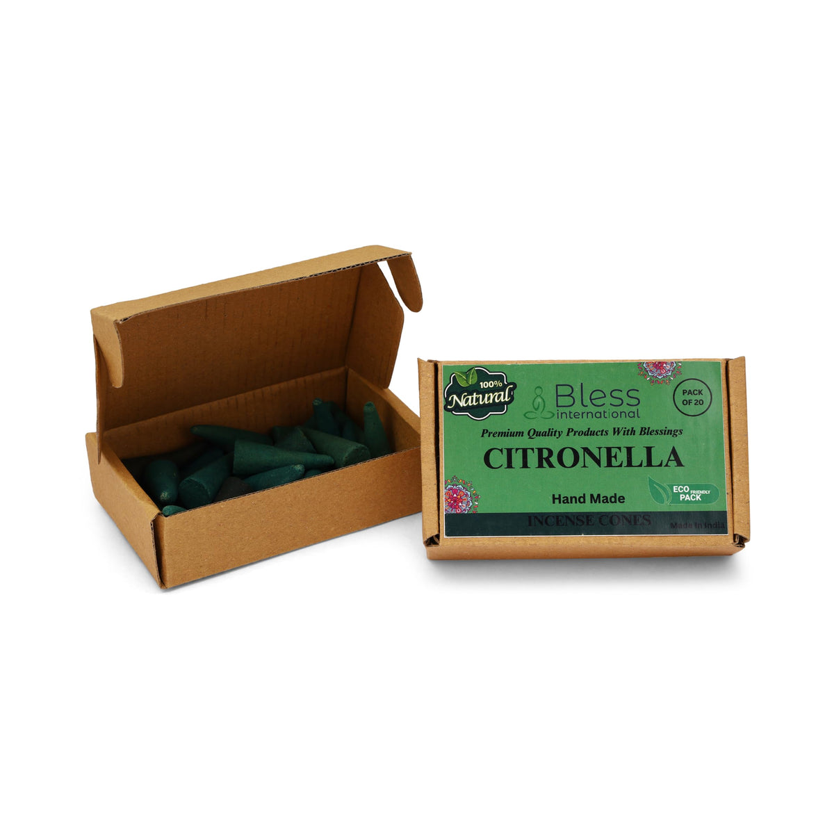 Citronella 100% (Citronella / Pack Of 20 Cones)