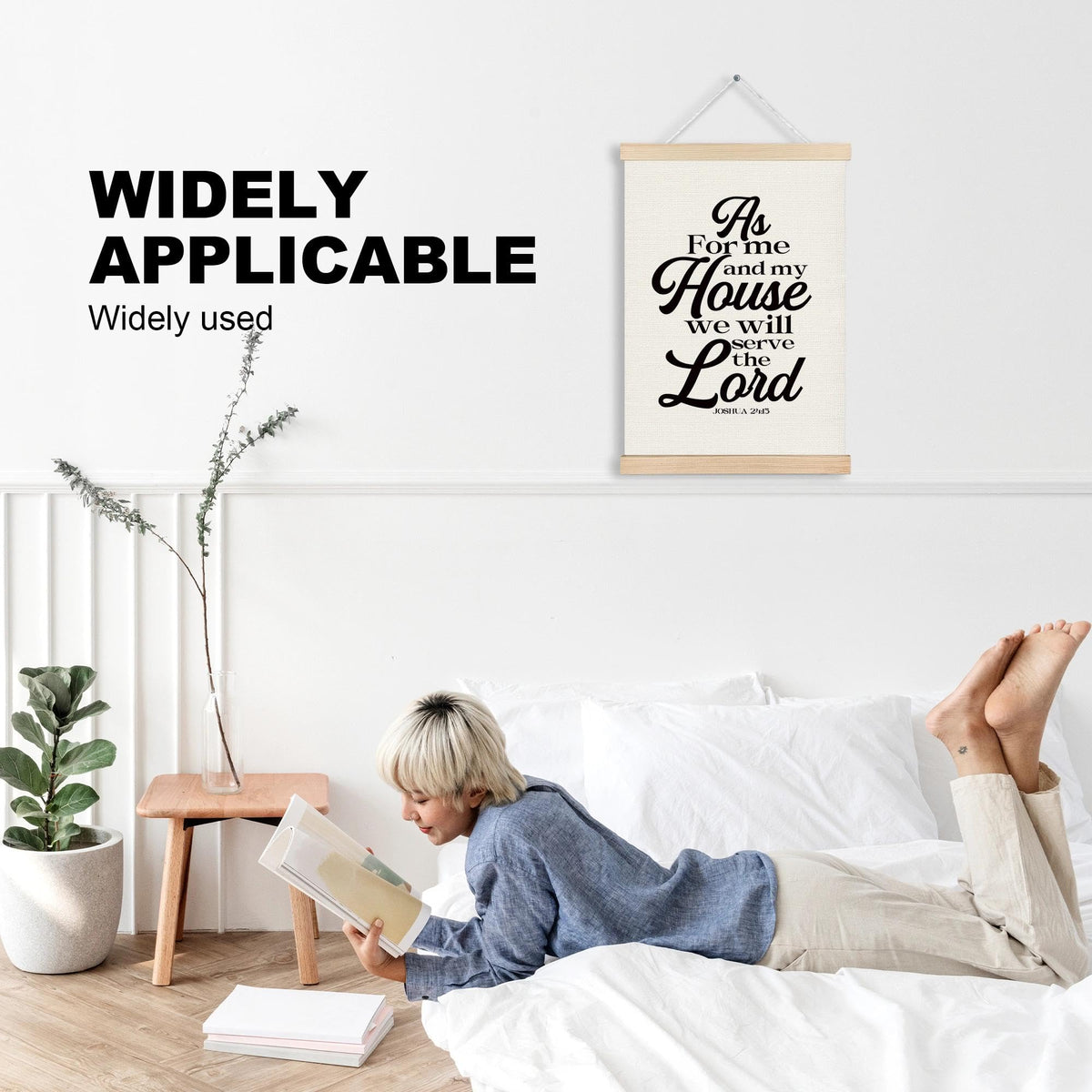 Christian Wall Art Poster (JOSHUA 24:15)