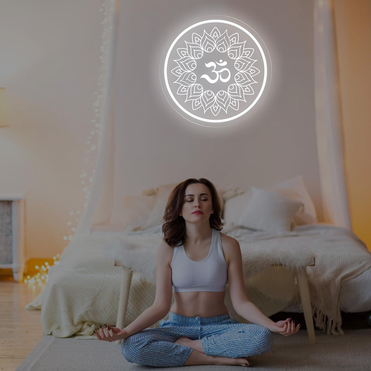 Om Mandala Neon Sign (Om Mandala S)