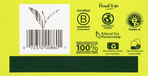 Green Tea with Ginger Plus Probiotics (18 Count (Pack of 1))