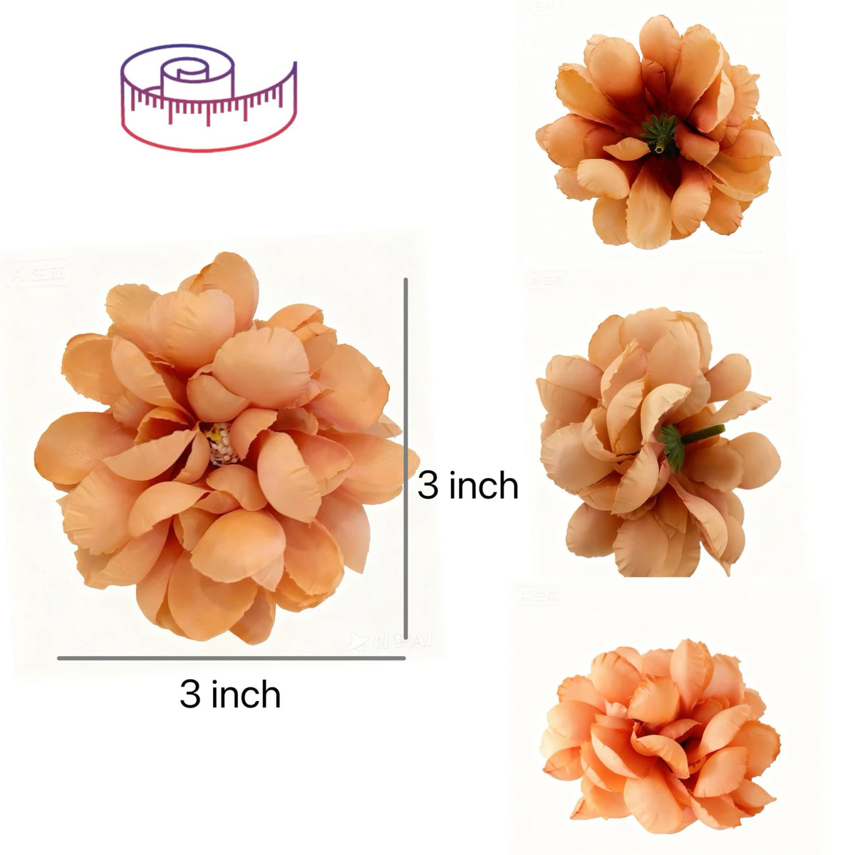 Floating Flowers for Floating Candle Centerpieces (Yellow)