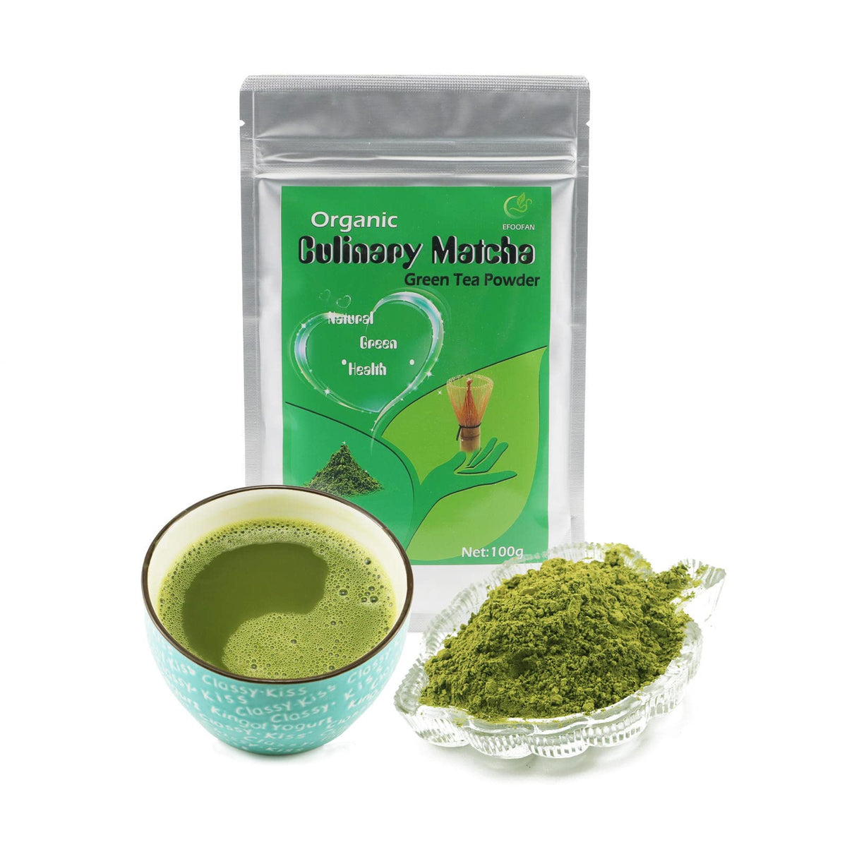 Organic Culinary Matcha Tea for Baking (3.53 Ounce (Pack of 1))