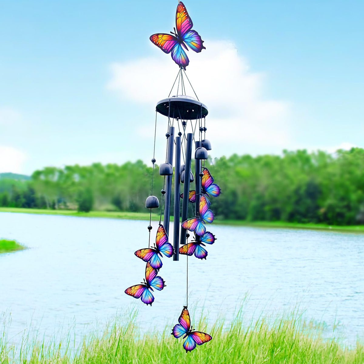 Butterfly Wind Chimes for Outside