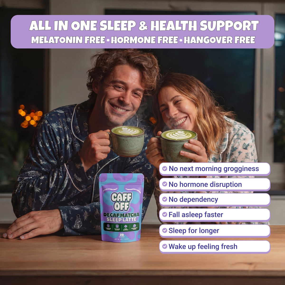 Sleep Decaf Matcha Latte (SLEEP MATCHA - 5.19 oz)