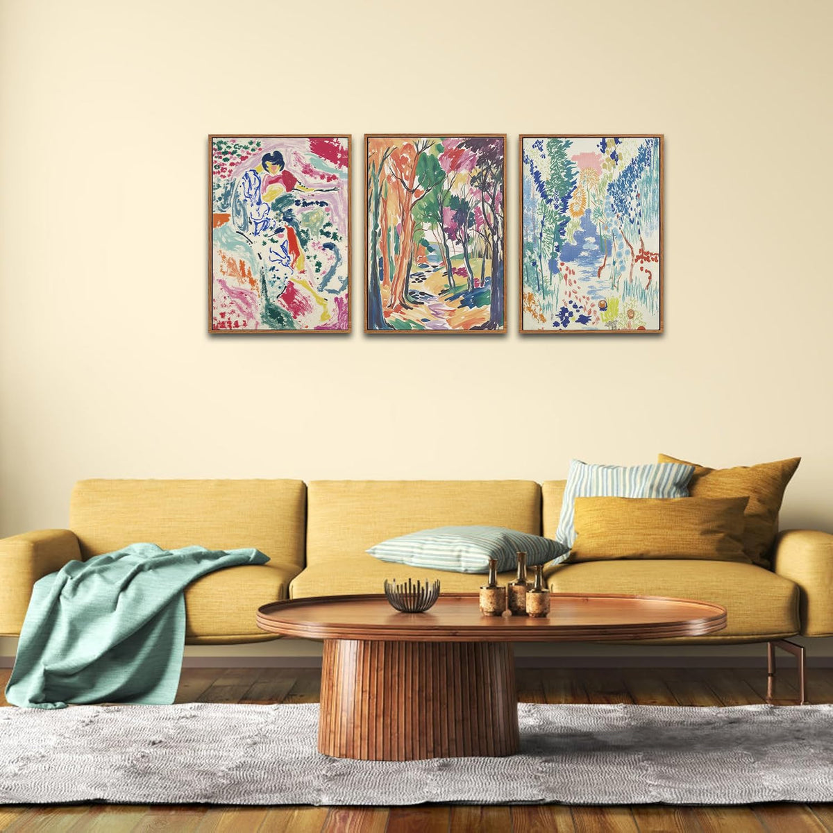 Matisse Gallery Framed Wall Art (Matisse / 16"L x 24"W)