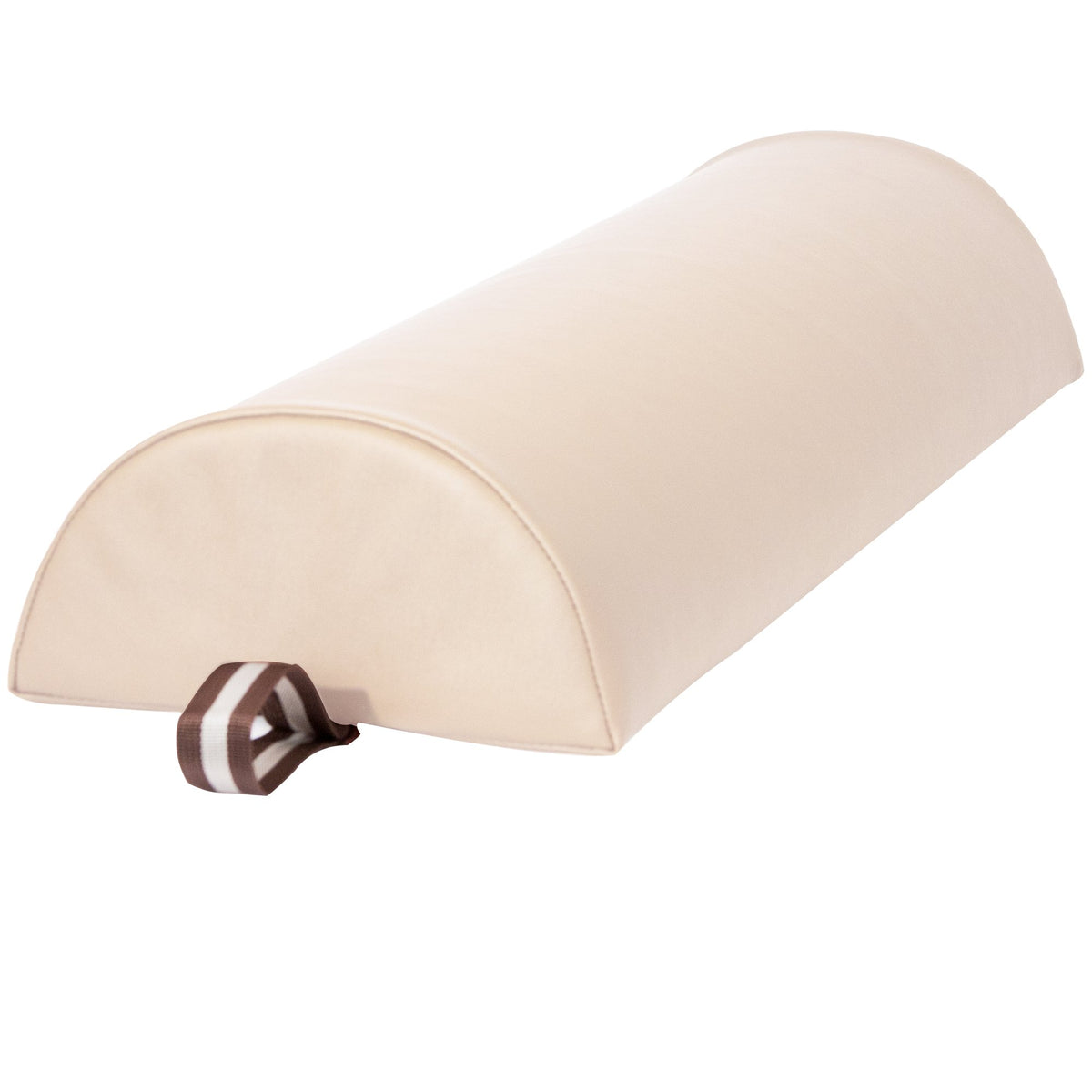 Master Massage 6"x26" Large Half Round Bolster Pillow (Beige)