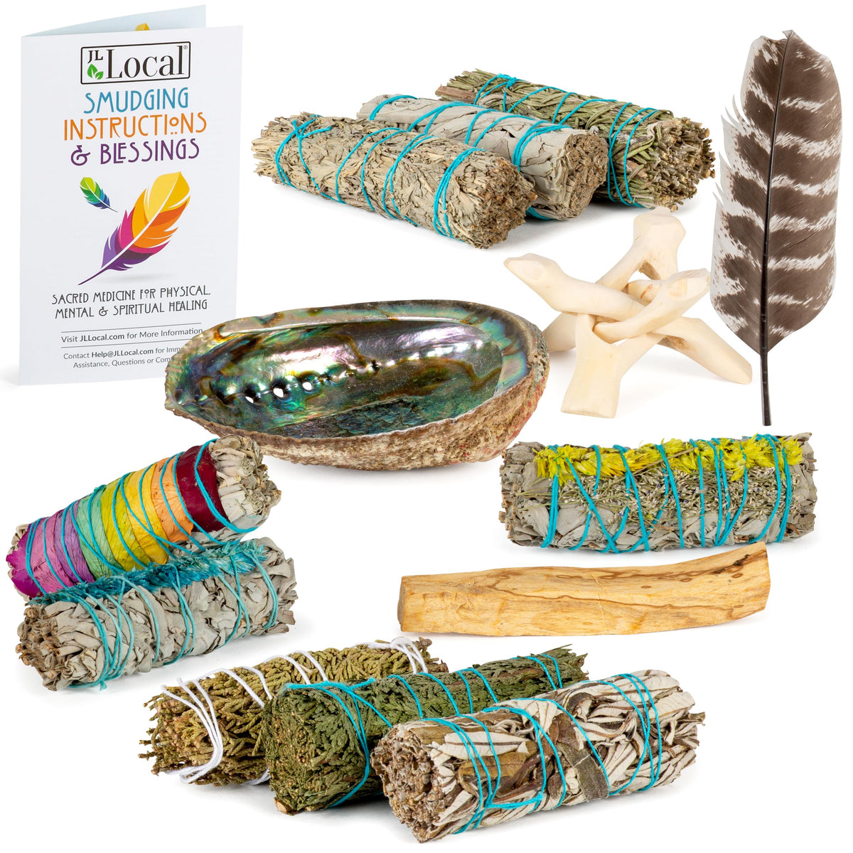 10 Sage Smudge Kit (Ultimate Variety Smudge Kit)