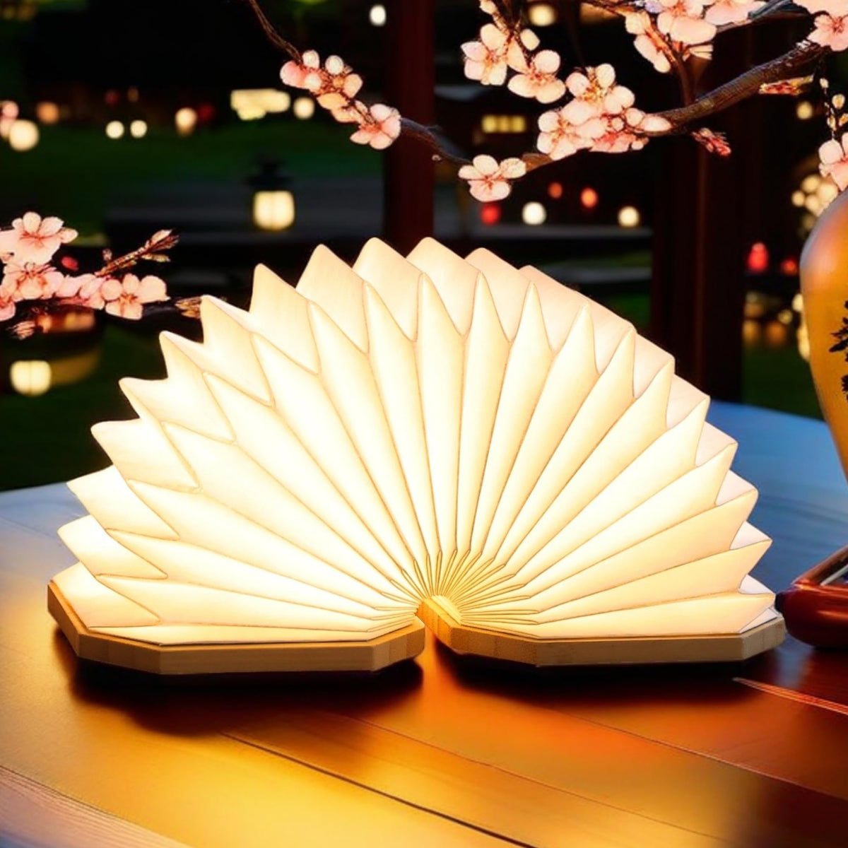 Paper Lamp Japanese Gifts House Warming Gifts (accordion)