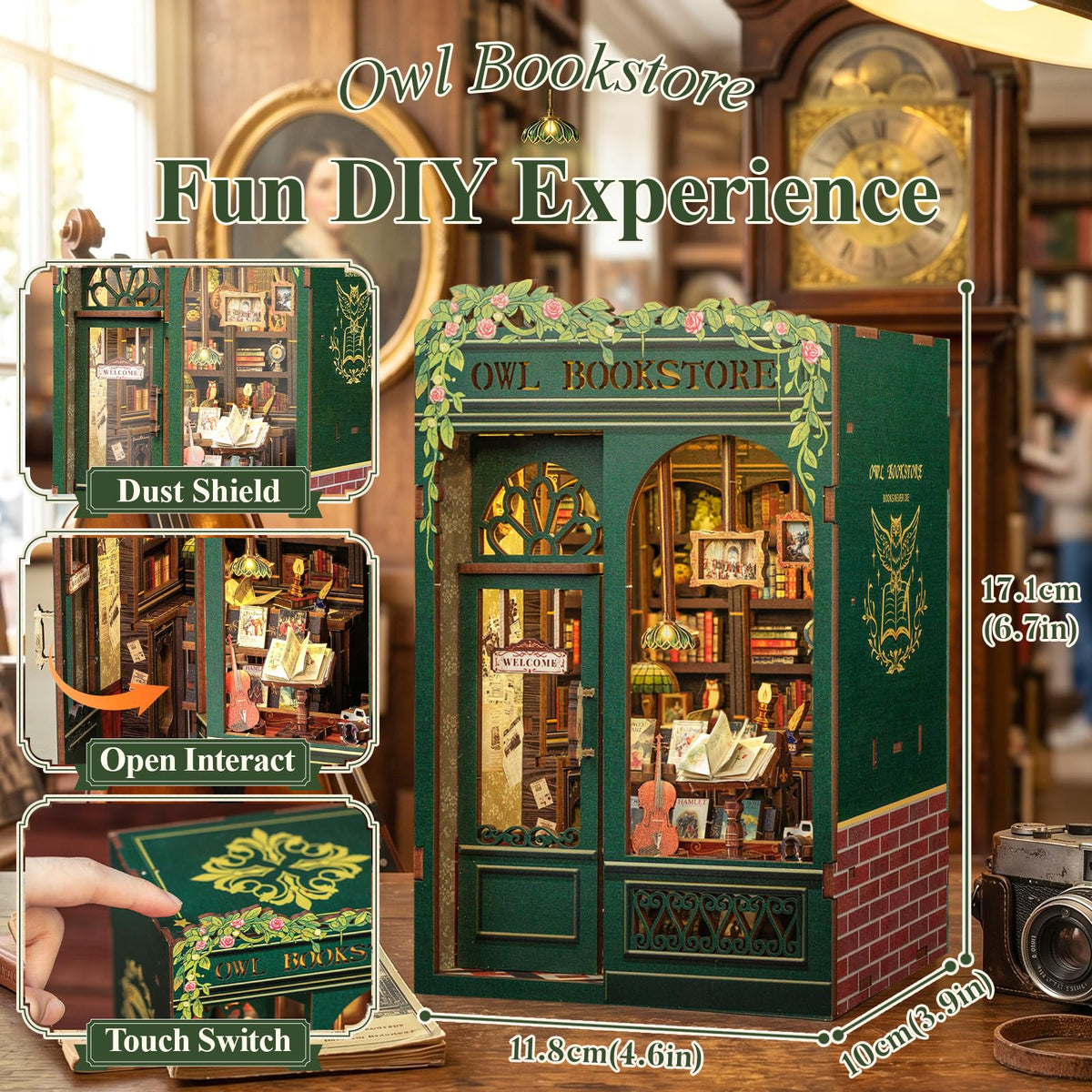 Owl Bookstore Book Nook Kit (Owl Bookstore)