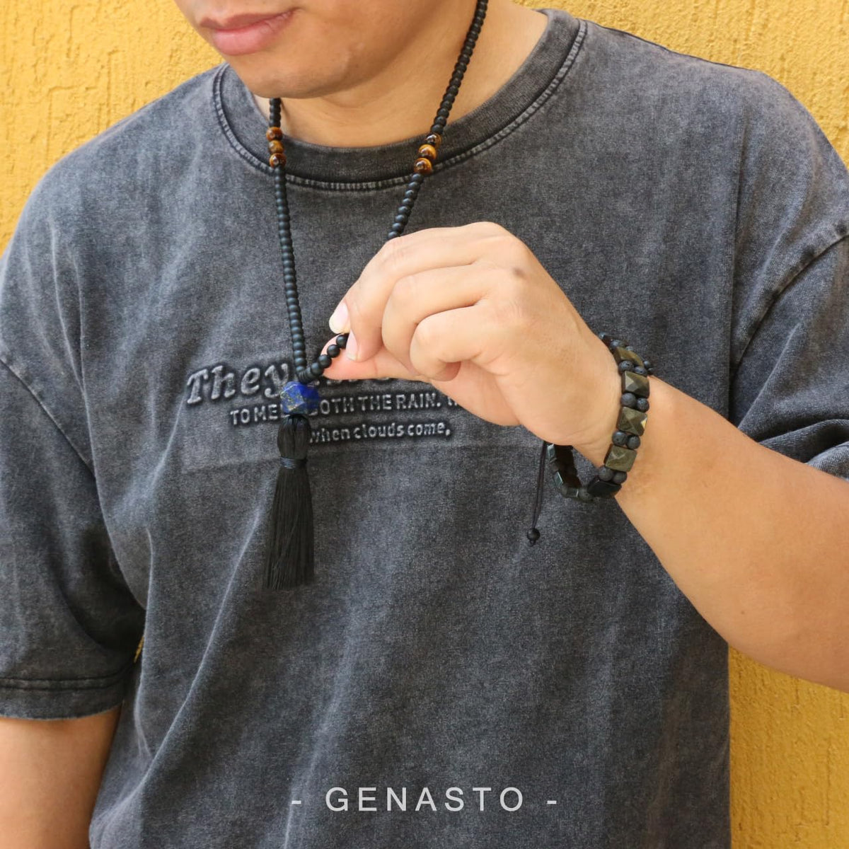 Mala Prayer Beads Necklace for Men