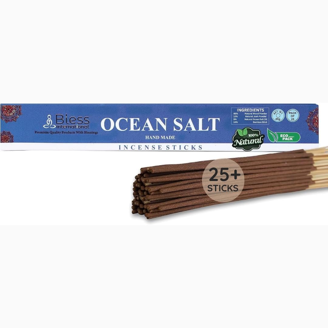 Bless Organic (Ocean-salt / 25 Sticks (1.4 OZ/40 GM))