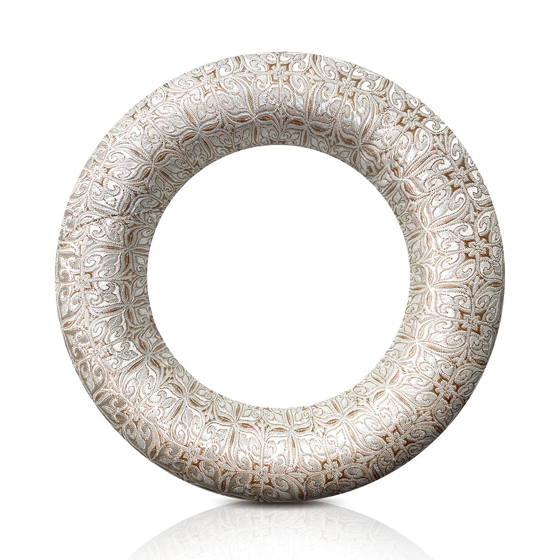 Singing Bowl Cushion for Crystal & Tibetan Singing Bowls (Silver / 6.7 Inch)