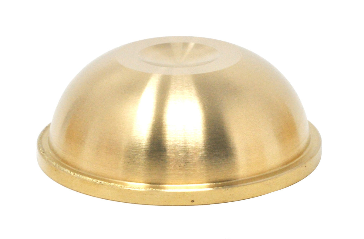 2.25 Inches Solid Brass Set of 7 Tibetan Water Offering Bowls (Solid Brass / 2.25 Inches)