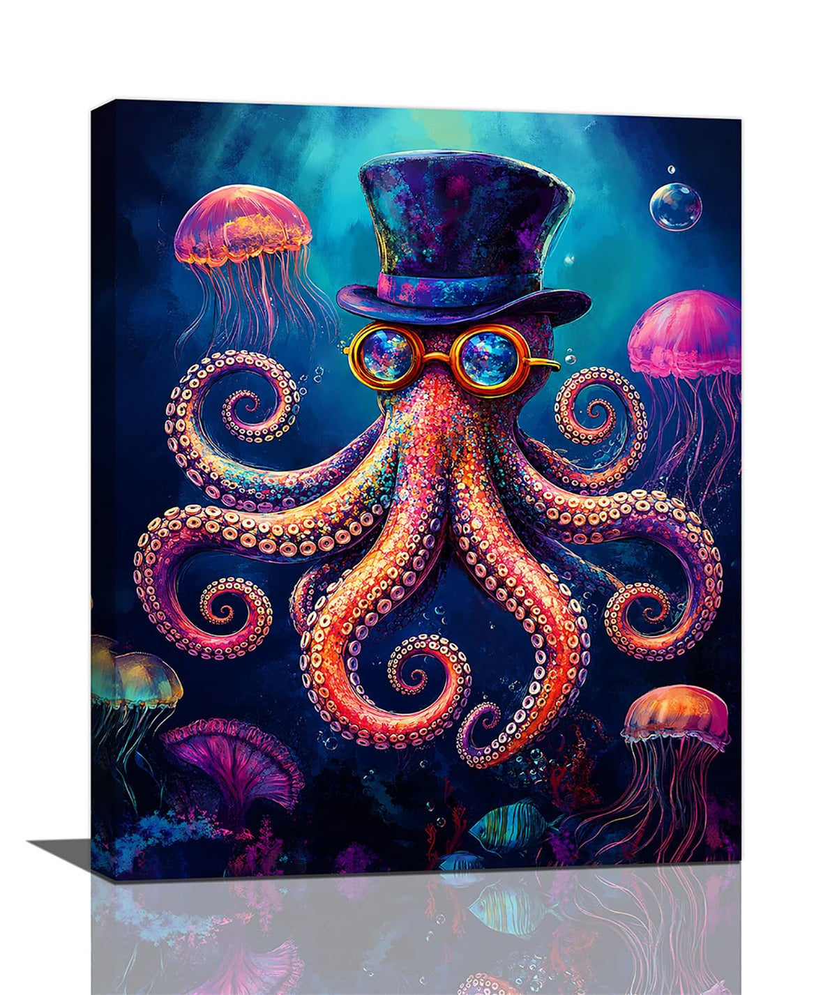 Octopus Wall Art (Octopus 1 / 20L" x 16W")