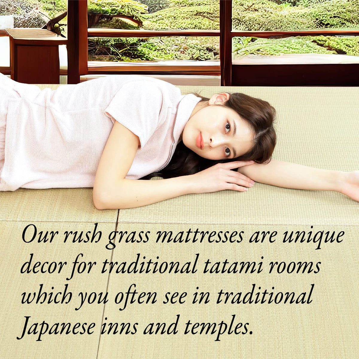 Tatami Mat Set (Natural / 4pieces)