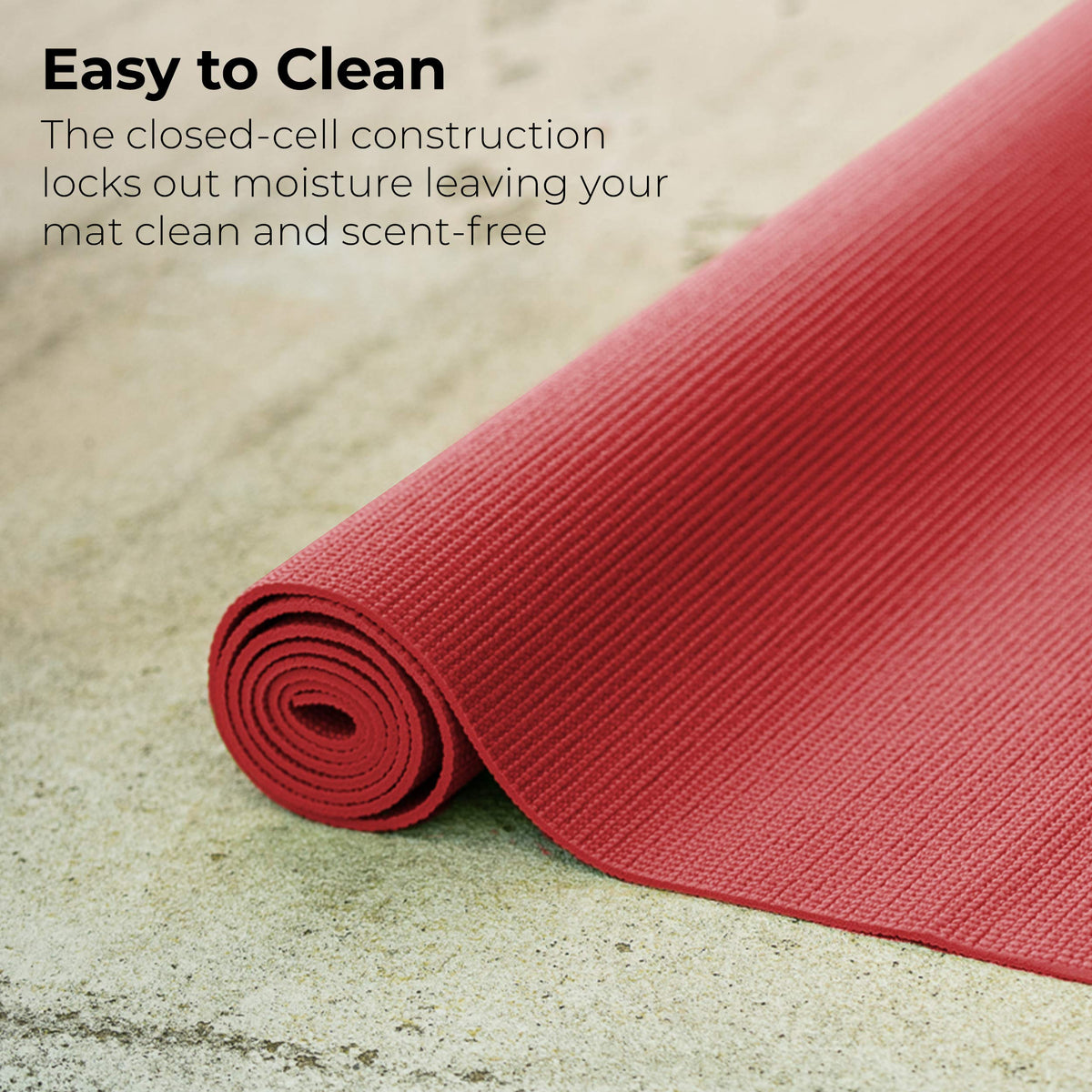 Bulk Yoga Mats (Red)