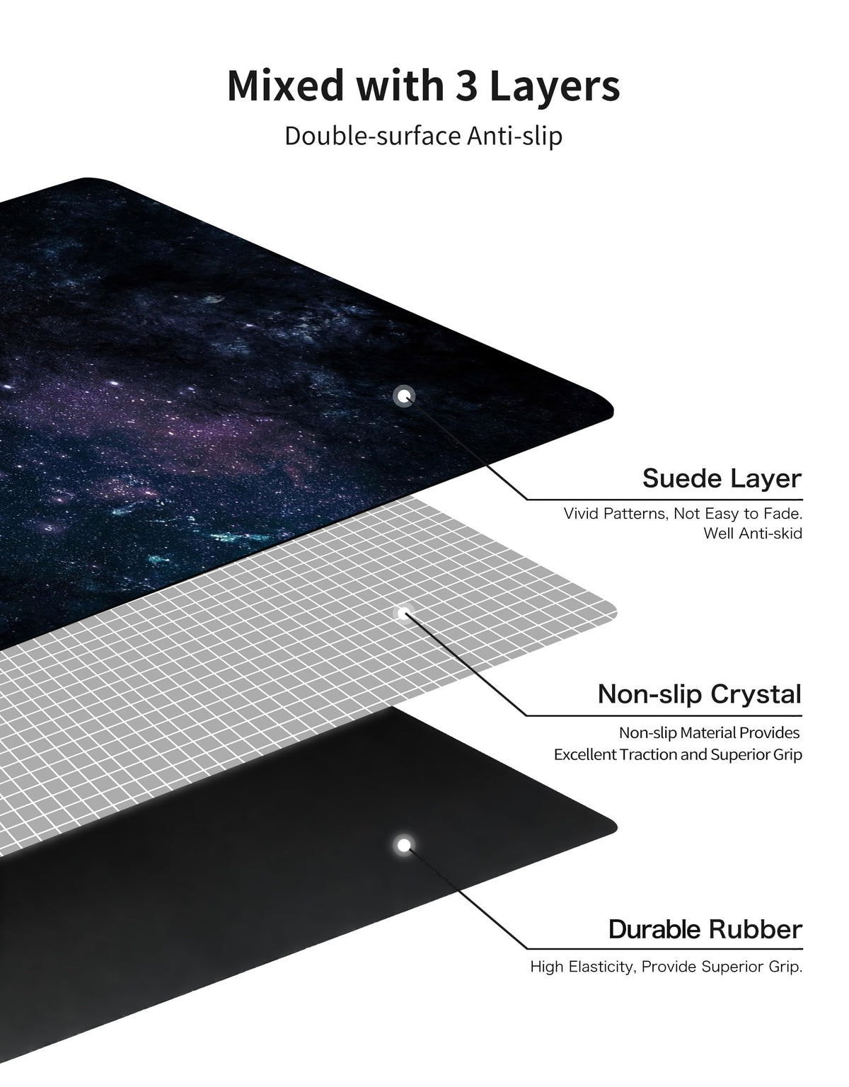 Printed Travel Yoga Mat (YinXing)