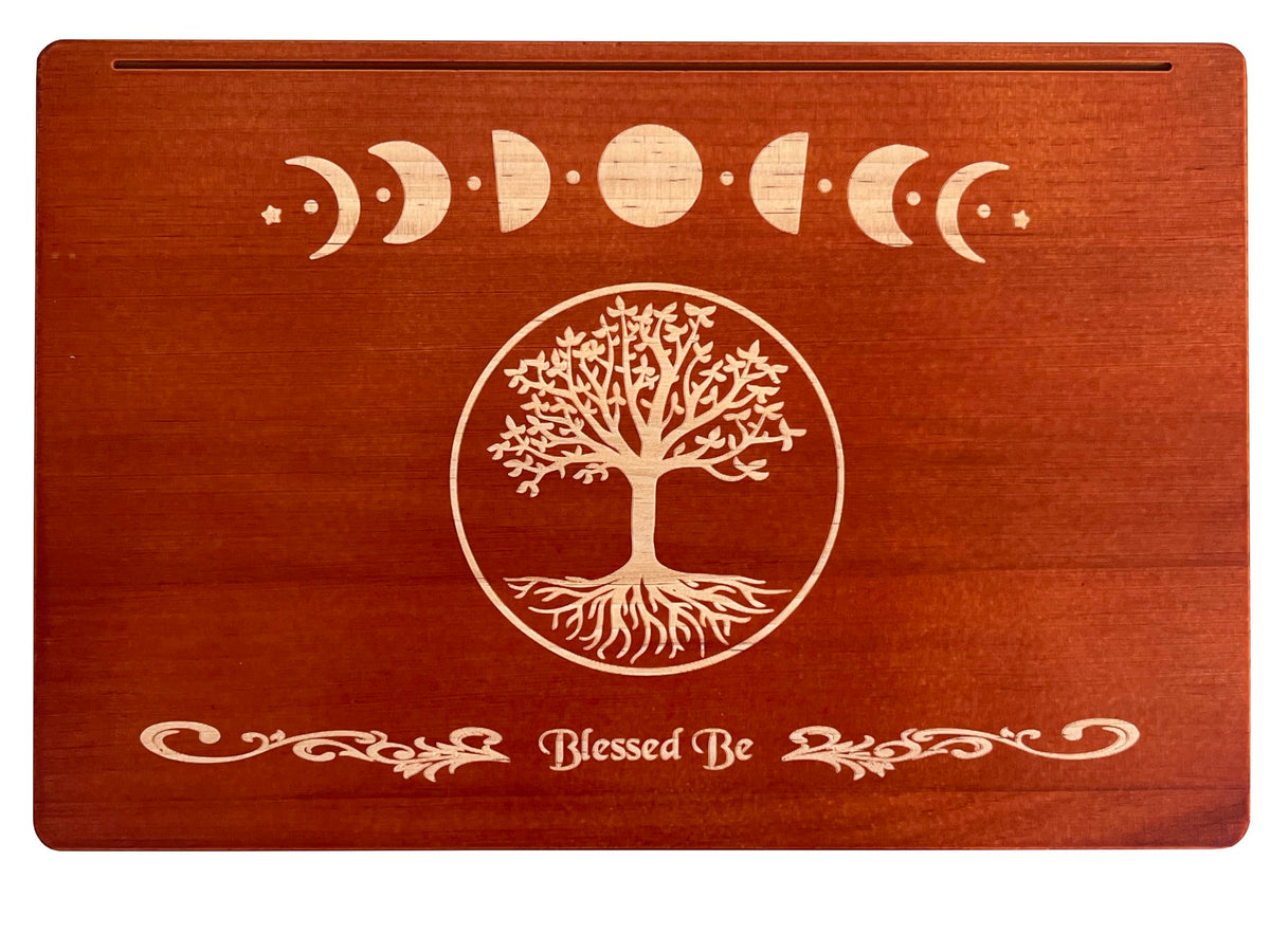 Altar Table Tarot Card Holder (The Tree of Life, Tarot Card Holder)