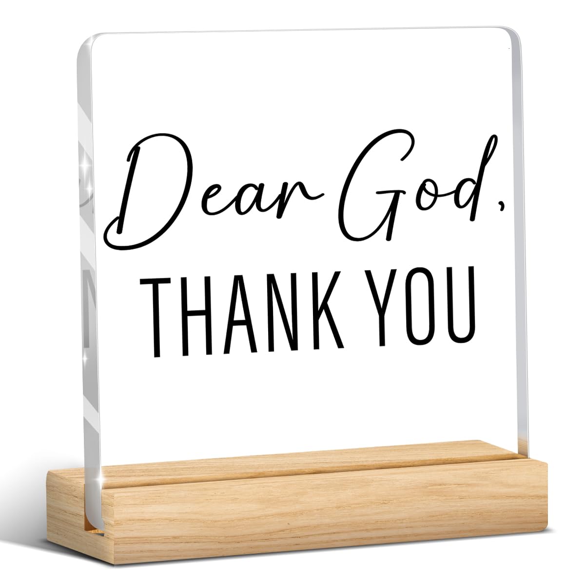 Christian Decor (Dear God, Thank You)