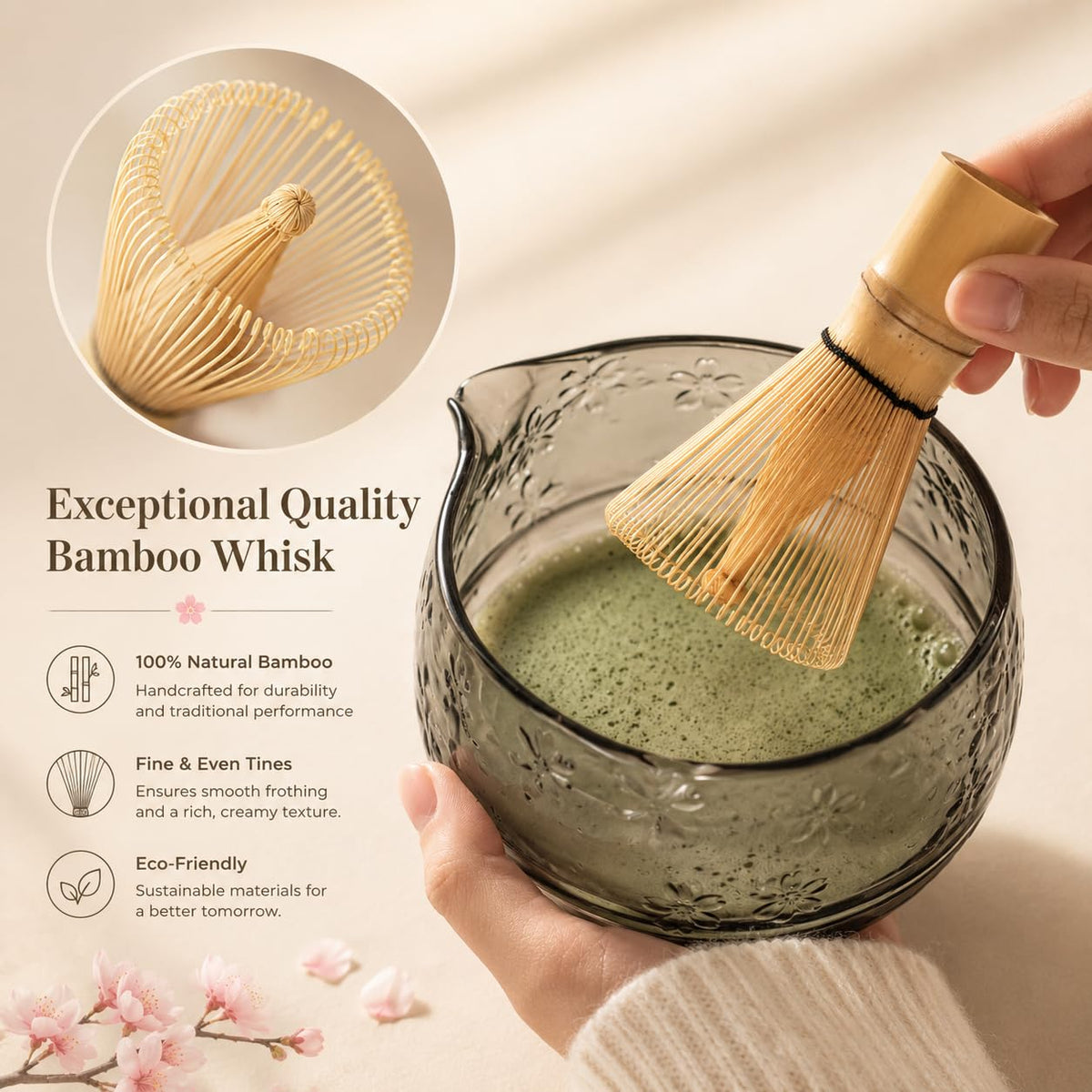Matcha Whisk Set (Black Gray)