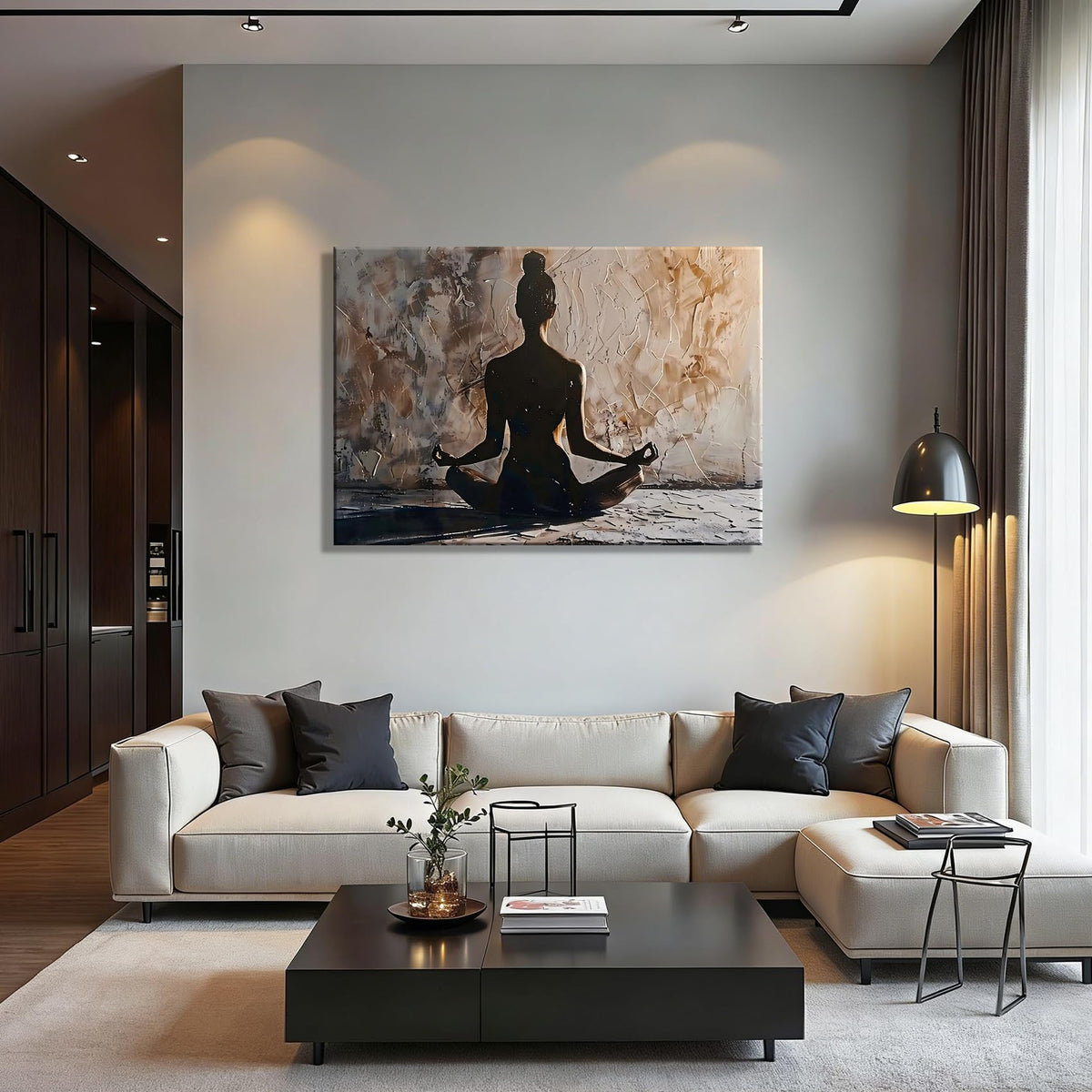 Framed Canvas Wall Art (Pictures13 / 24"L x 16"W)