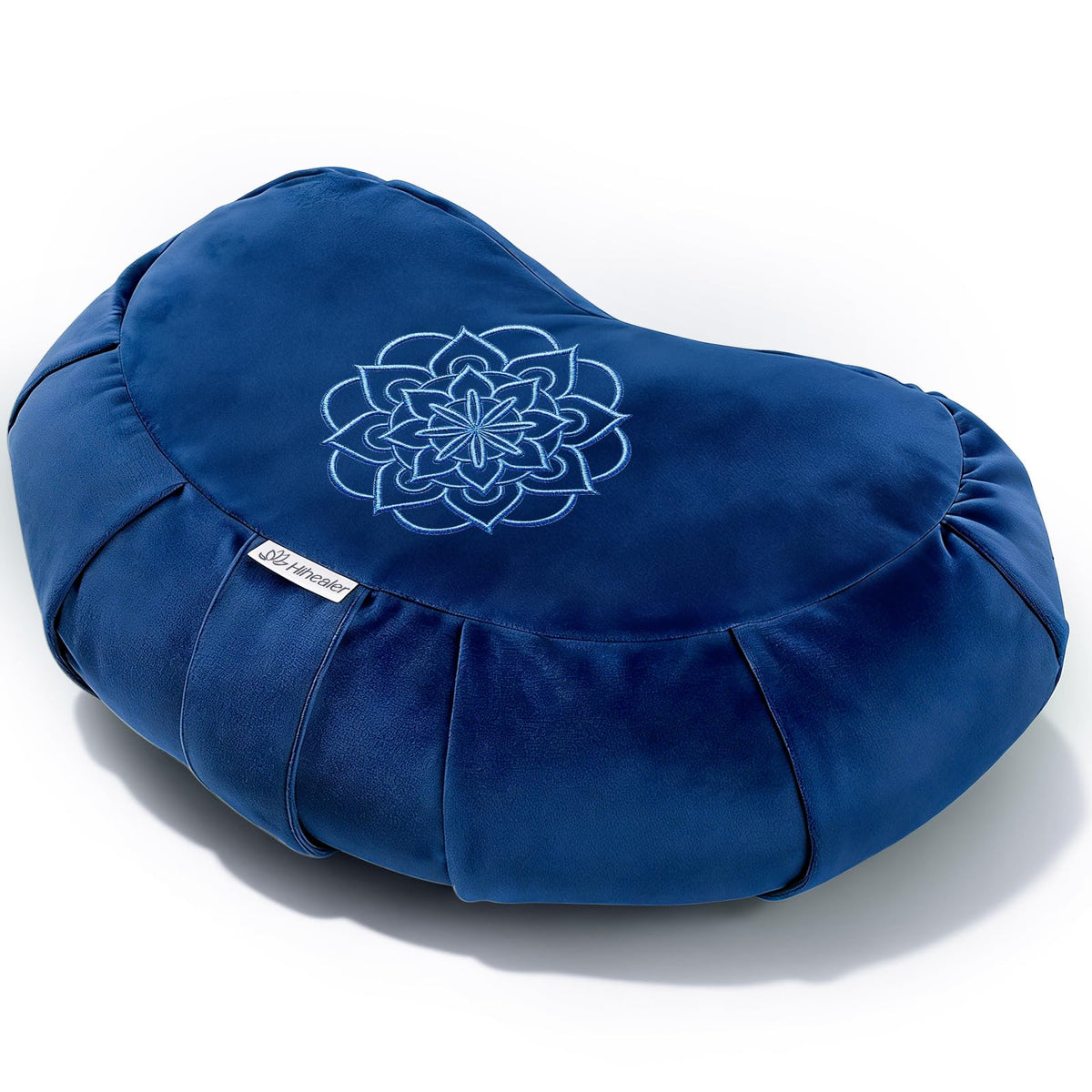 Premium Crescent Meditation Cushion (Blue)