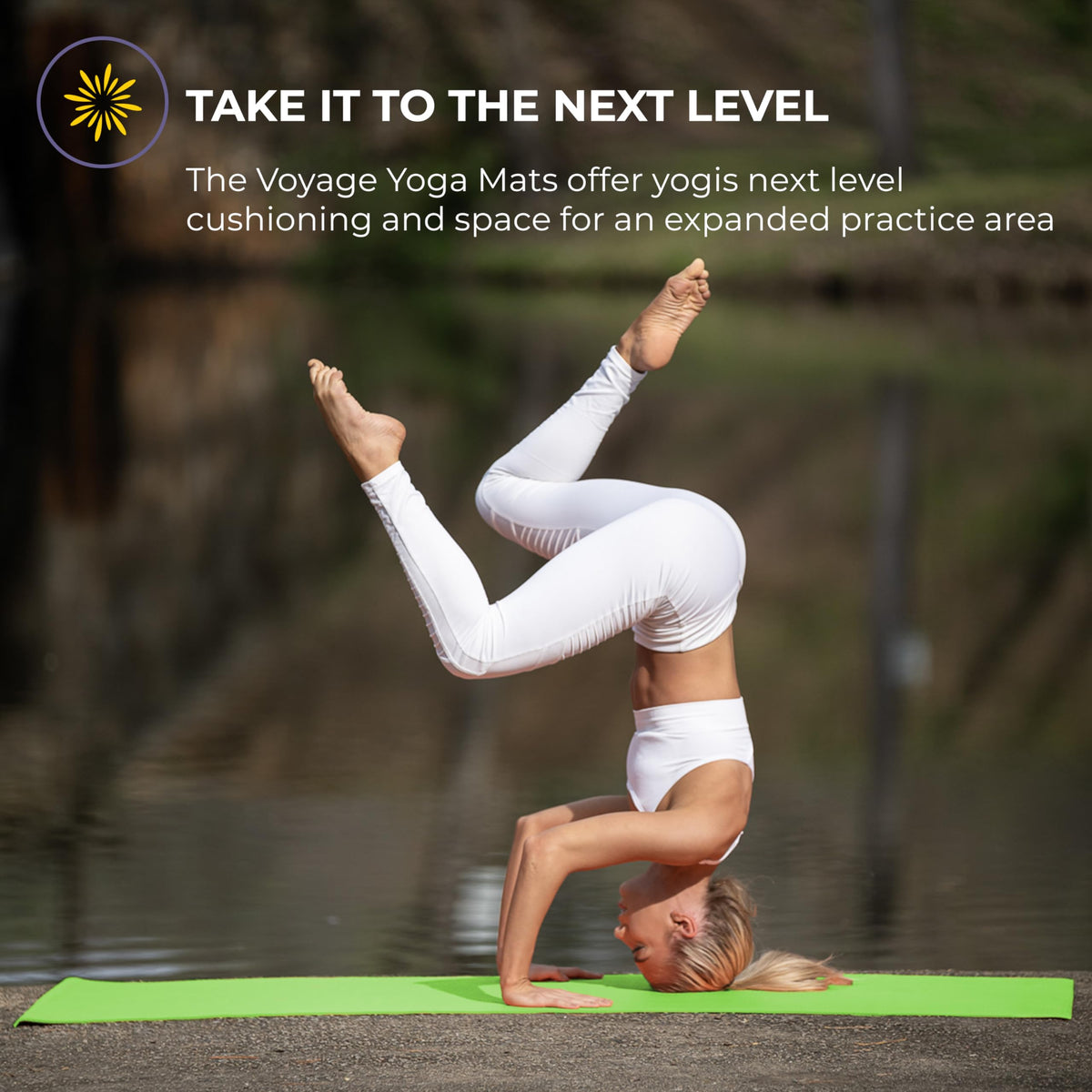 Voyage 5mm Studio Yoga Mats (Green)