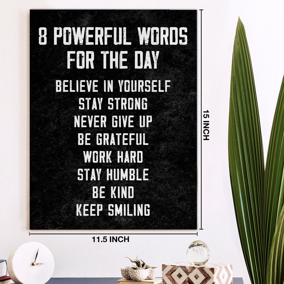 Inspirational Wall Decor (Multicolor A)