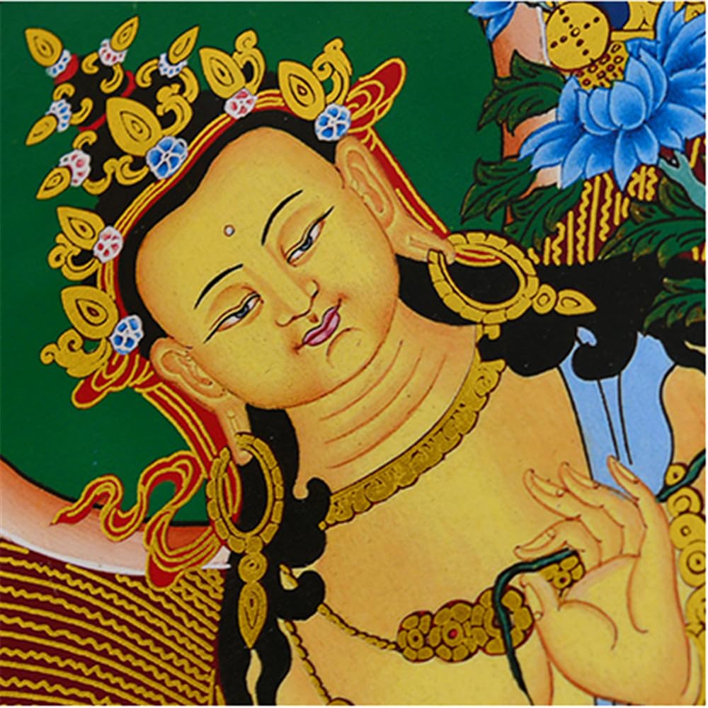 Maitreya Thangka (Maitreya / 13.8"L x 11"W)
