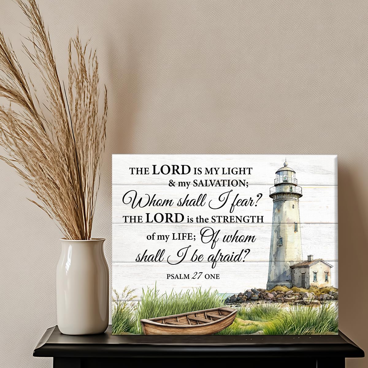 Nautical Lighthouse Canvas Wall Art Lighthouse Coastal Beach Pictures (Nautical Lighthouse)