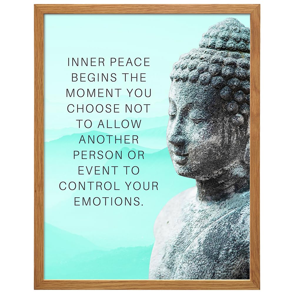 Buddha Art 11x14 FRAMED (11"L x 14"W / Framed)
