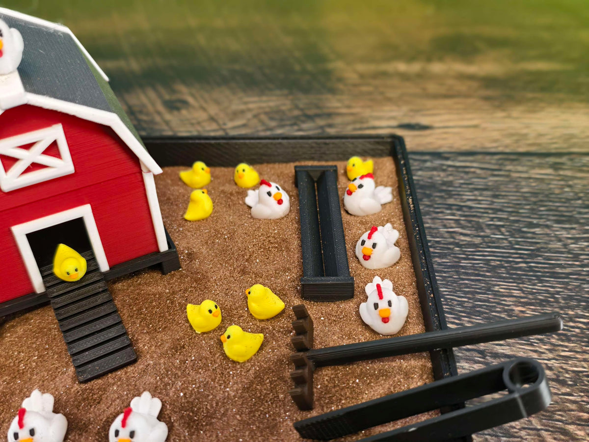 Chicken Zen Garden