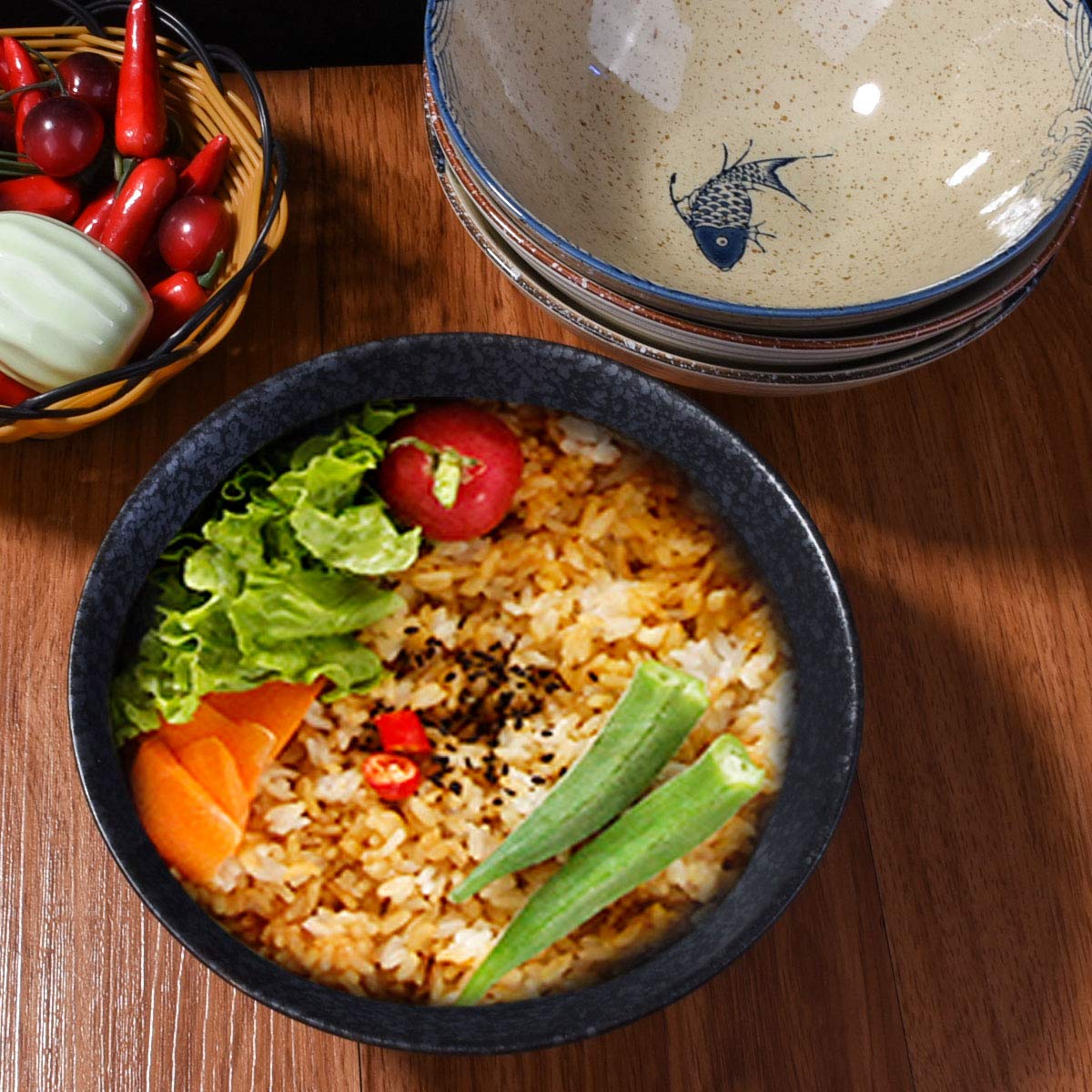Japanese Ramen Bowl Set of 4 (SZ)