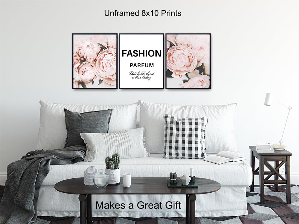 Fashion Wall Art (3 - 8x10 inch prints)