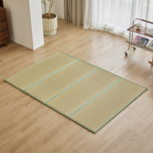 Natural Rush Grass Floor Tatami Mat (4'7" x 6'7")