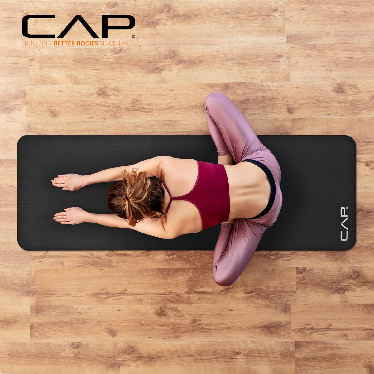 1" Extra Thick Yoga Mat (Gray)