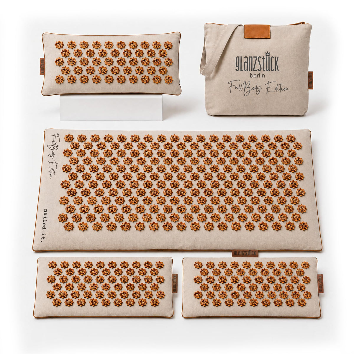XXL Acupressure Mat Set Fullbody Edition (2X-Large Fullbody Edition)