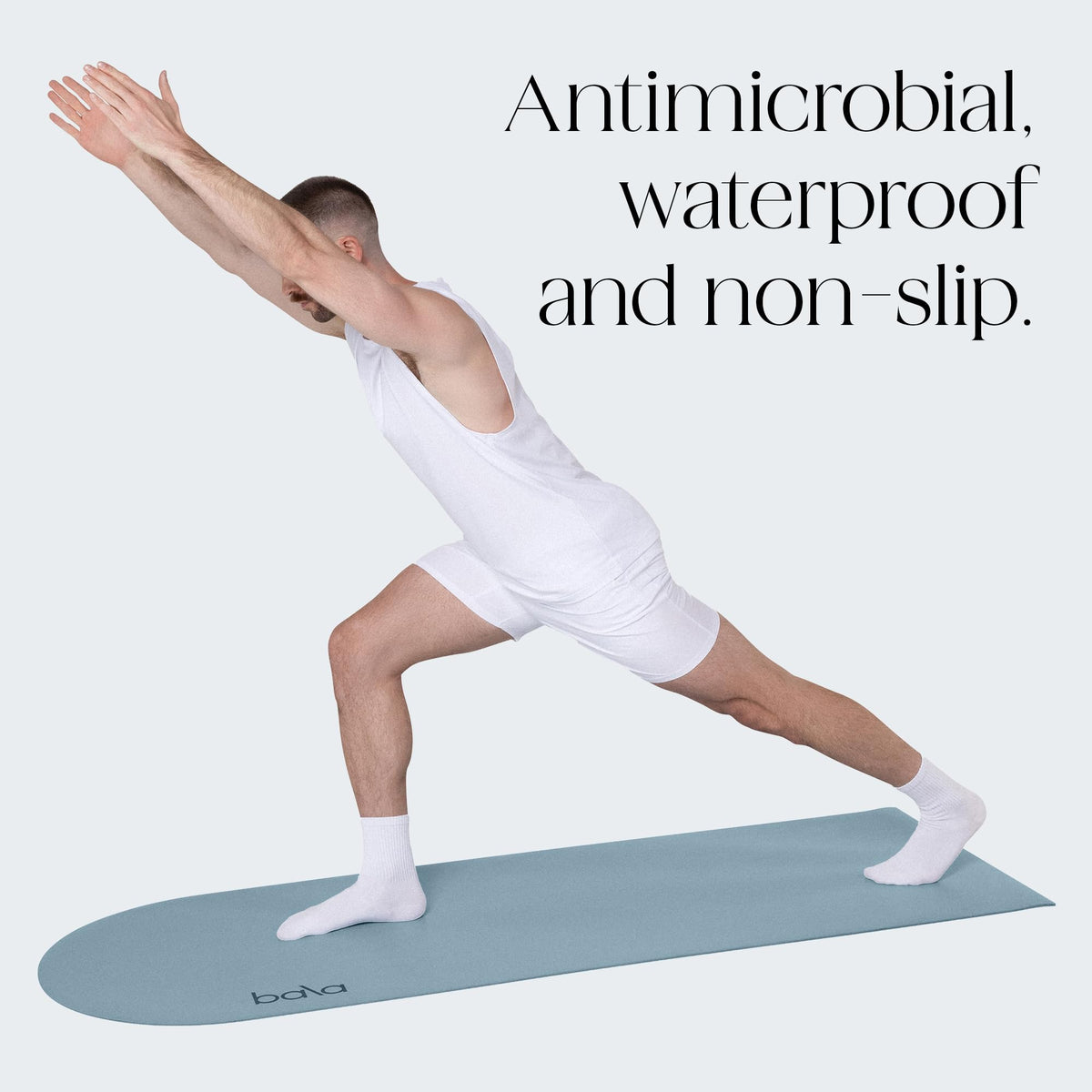 Yoga Mat for Home Gym (Mat - 5mm / Sea)