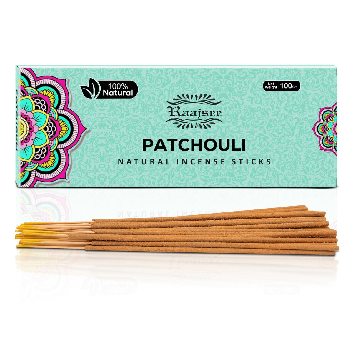 Patchouli Incense Sticks 100 gm Pack (Patchouli / 100 GM)