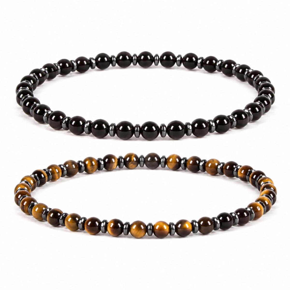 Protection Set Bracelet 4mm Beaded Bracelet (Protection Set / Large)