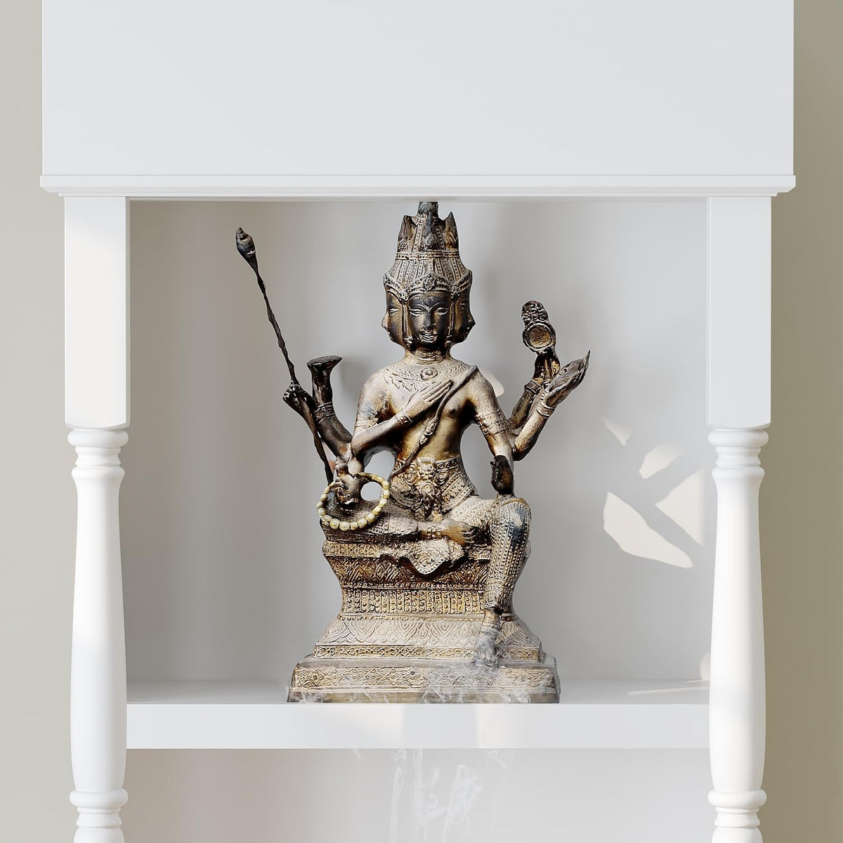 Altar Cabinet with Drawer & Shelves (21.4"W)