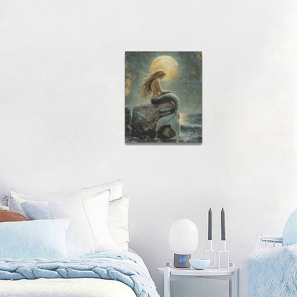 Mermaid Wall Art (24"L x 20"W / Mermaid)