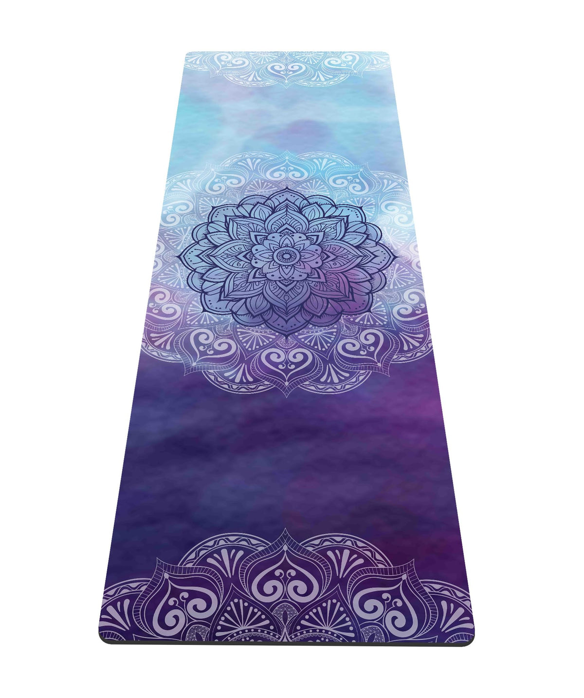 Yoga Mat Print Extra Thick TPE Non Slip Fitness Exercise Mat with Carrying Bag (ManTuoLuo2)