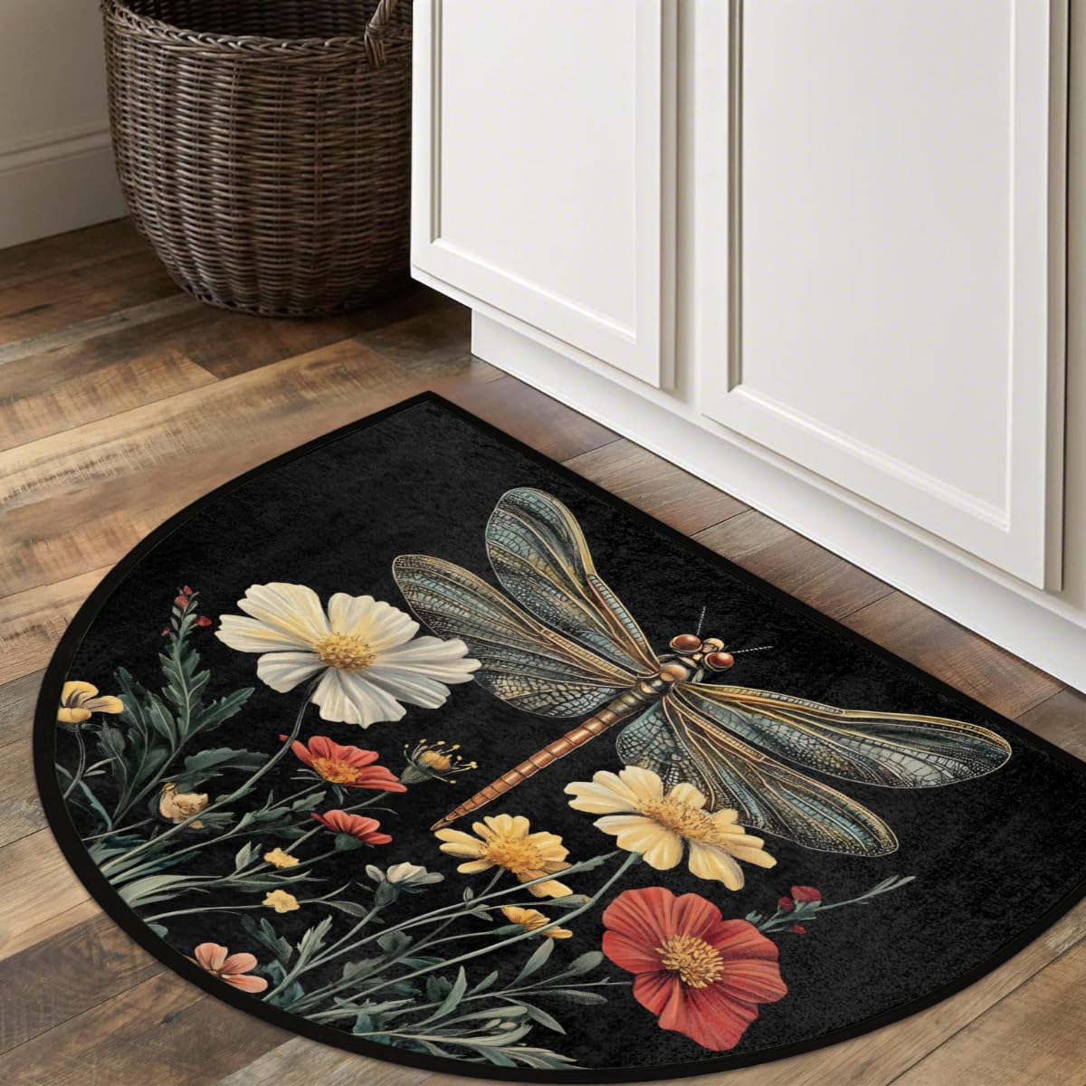 Front Door Mat Indoor Outdoor Entrance (A-04 Dragonfly)