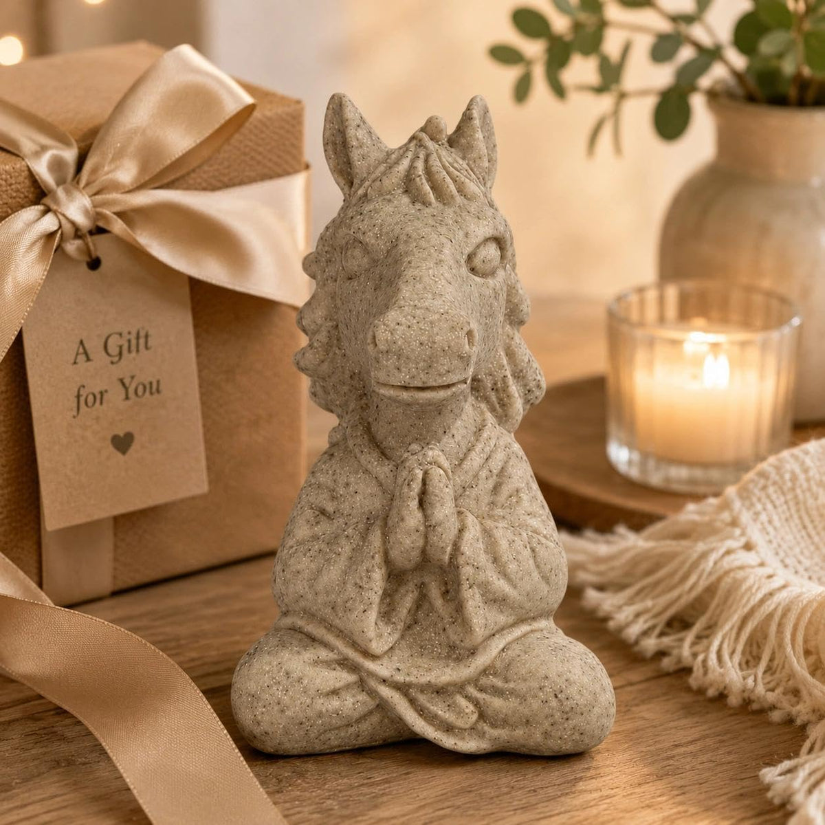 Meditating Horse Statue (Horse 1)