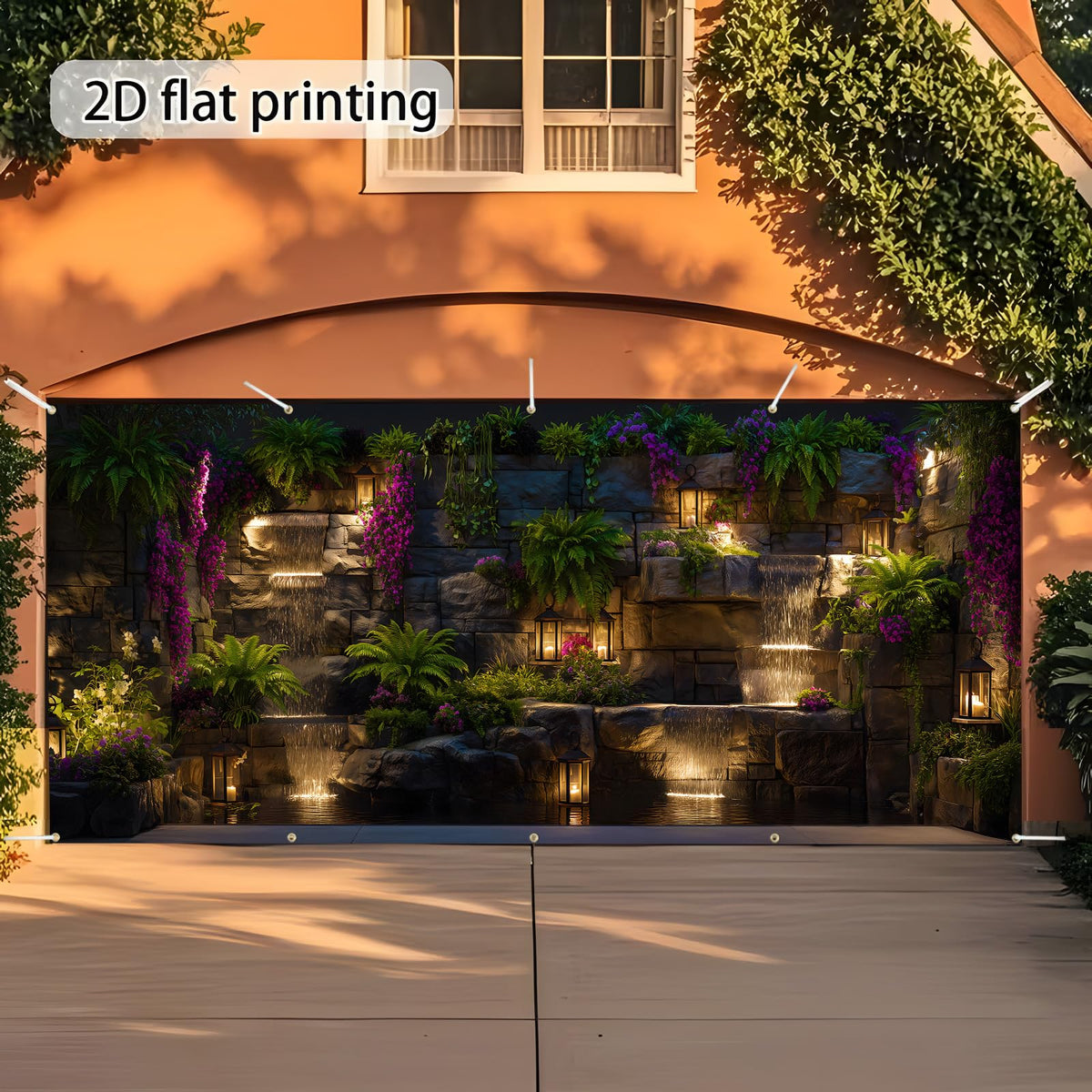 Garage Door Banner Cover 6x13 ft (Indoor viewing2)